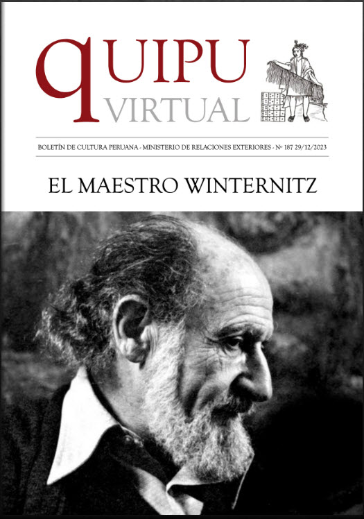 Nr. 187 El maestro Winternitz