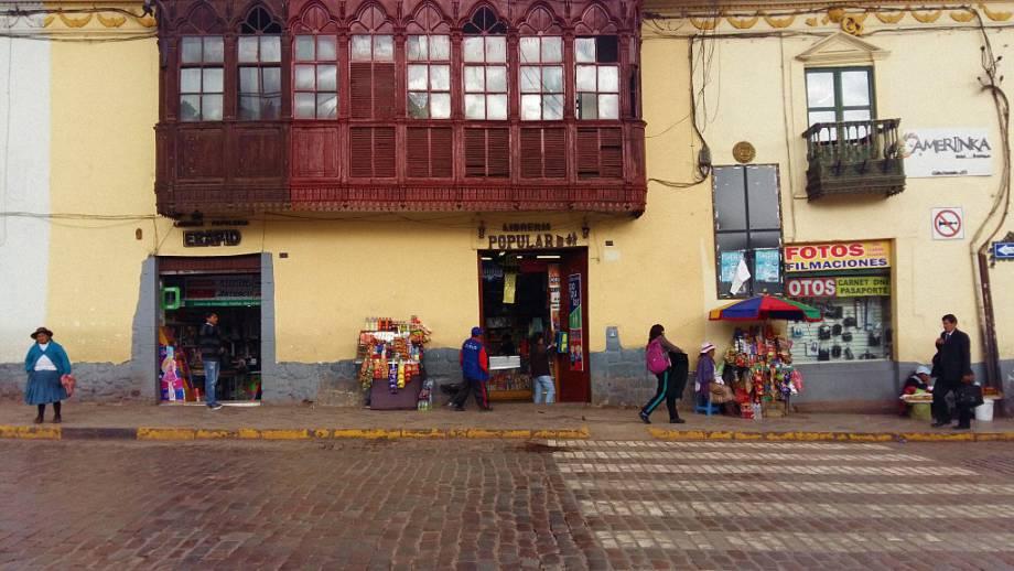 Strasse in Cusco