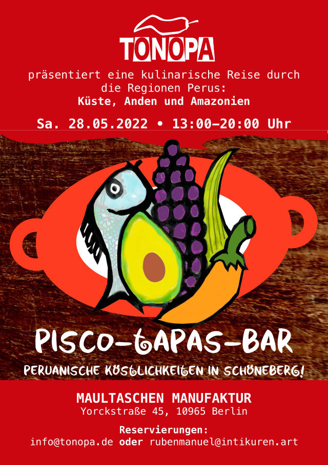 Pisco Tapas Bar Berlin Flyer