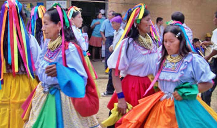 Frauen aus Lamas