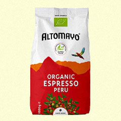 Altomayo Organic Espresso Bohne