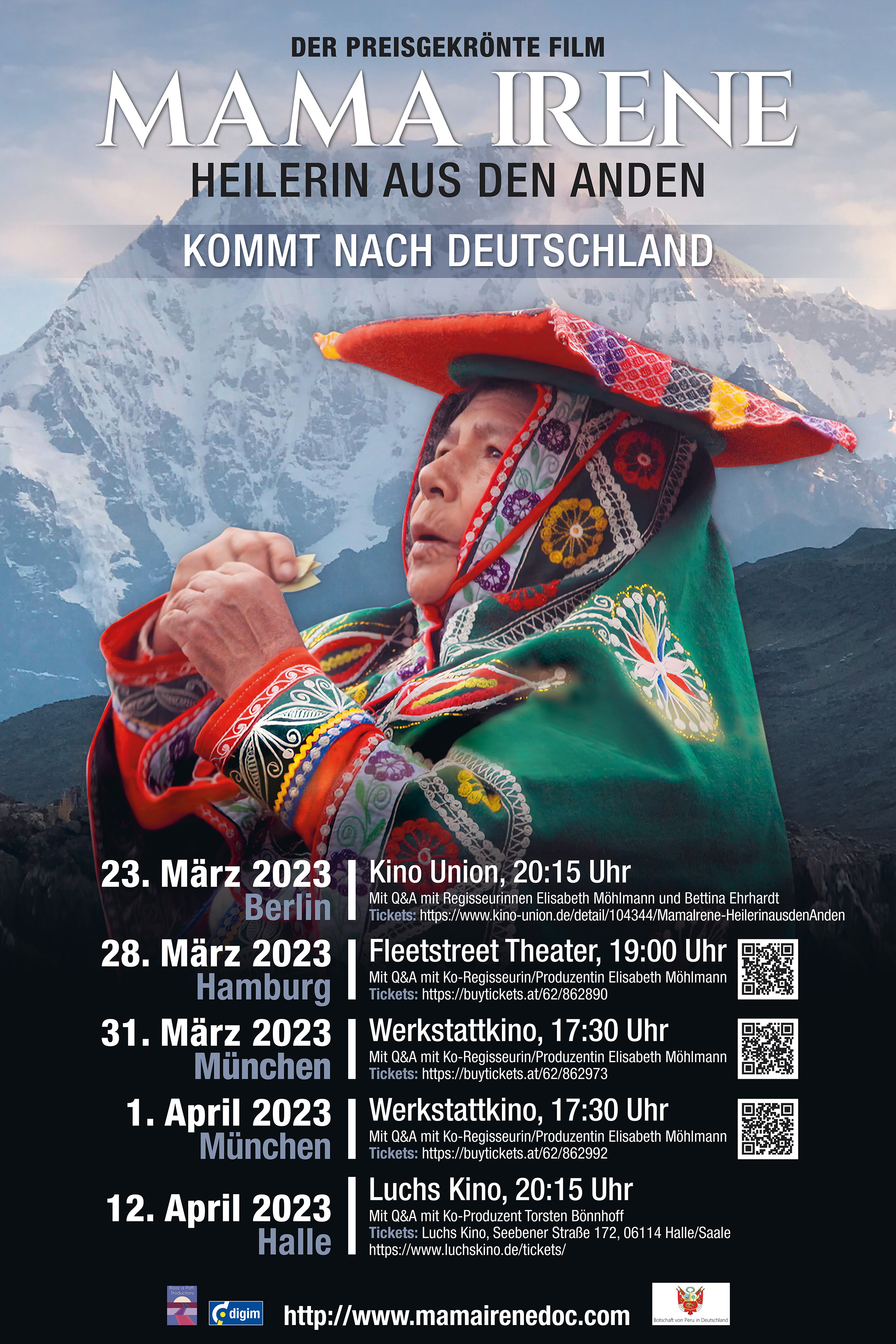Mama Irene Poster Kinotour Deutschland DE final