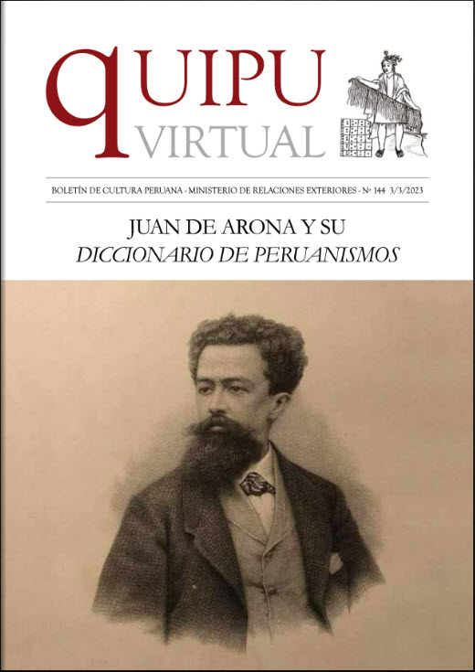 Nr. 144 Juan de Arona y su Diccionario de Peruanismos
