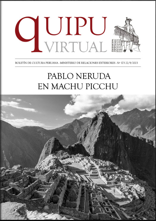 Nr. 173 Pablo Neruda en Machu Picchu