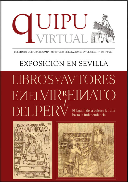 Nr. 196 Exposición en Sevilla: libros y autores en el Virreinato del Perú