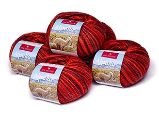 Alpaka Socken-Wolle