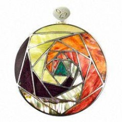 Pendiente Rosa Andina - AMACOSI