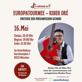 Ein Abend voller virtuoser Klänge: Riber Oré – Gitarrenkonzert aus Peru in München! 