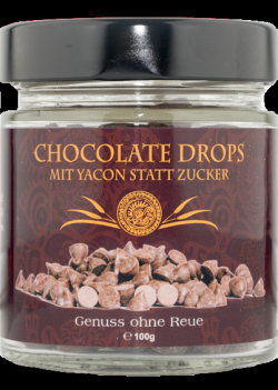 Gotas de chocolate y Yacón