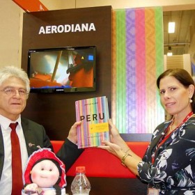 Peru-Vision mit der Geschäftsführerin von Aerodiana, Mónica Camacho Peru-Vision mit der Geschäftsführerin von Aerodiana, Mónica Camacho