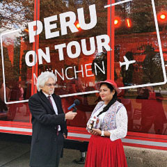 Peru in München - Anlässlich der Roadshow PERU ON TOUR 2021 im Olympiapark